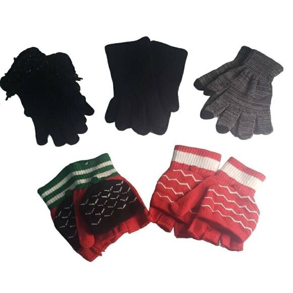 5 Gloves/Mittens Bundle - Picture 1 of 9
